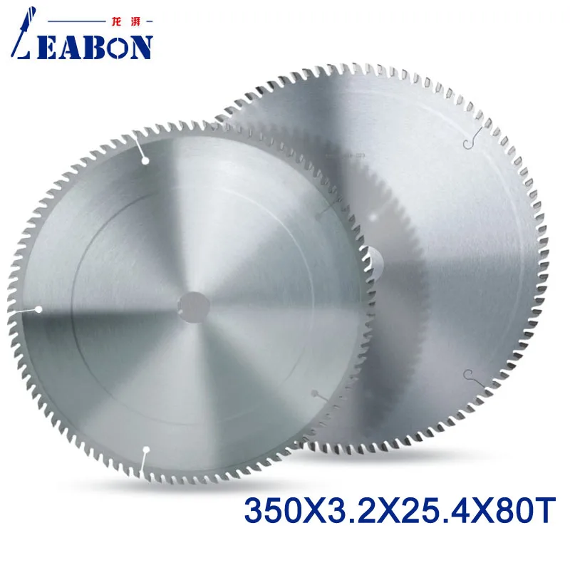 

LEABON High Quality 80 Teeth Woodworking Saw Blade 350x80Tx3.2x25.4/30mm Circular Saw Blade