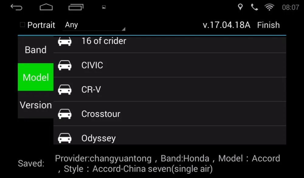 Discount ChoGath Android 8.0 GPS Navigation 10.2 Inch  for Honda Accord 7 2003-2007 Car Radio With 1080P Video Bluetooth Support 29