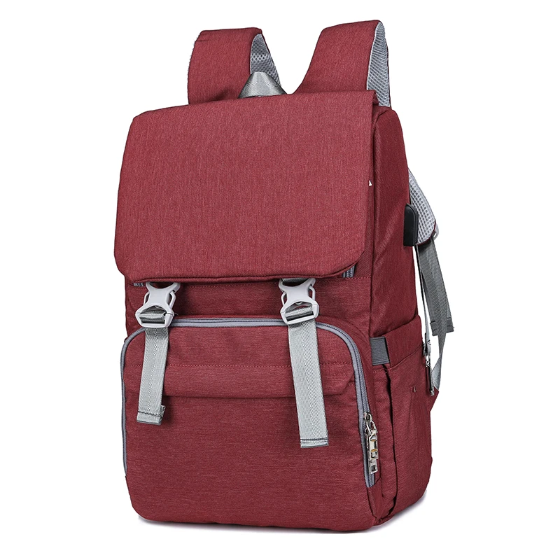 Детская сумка для подгузников с интерфейсом USB, большая детская сумка для подгузников, рюкзак для мам, дорожная сумка для мам, сумка для прогулки с ребенком