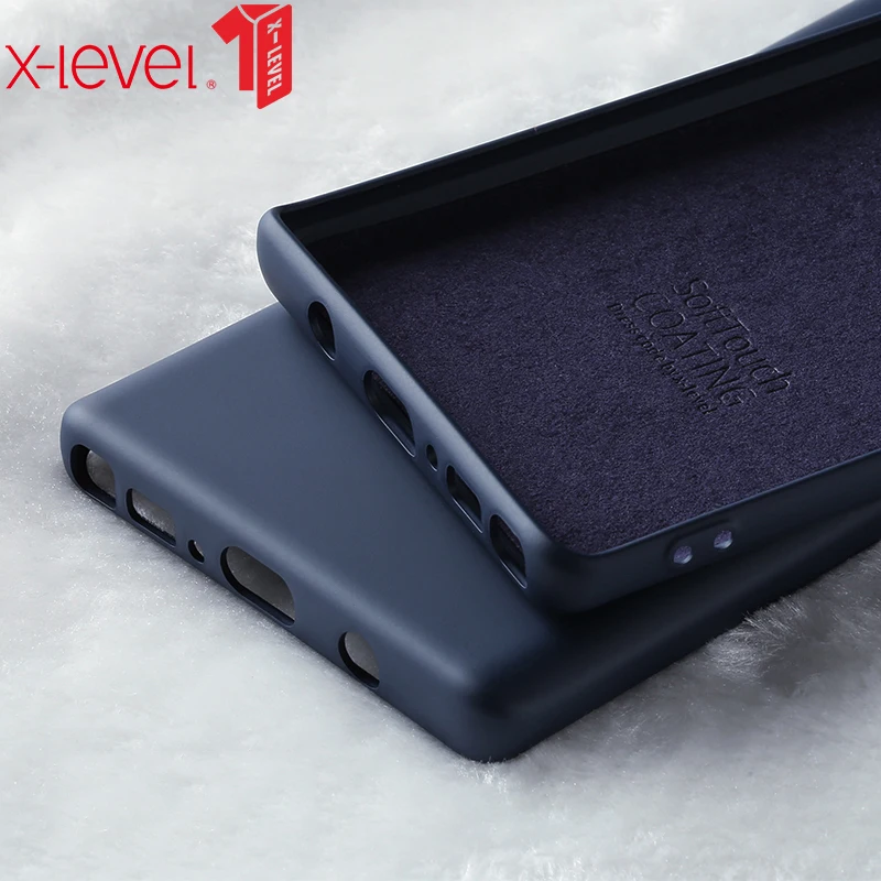 

X-Level Liquid Silicone Case For Samsung Galaxy Note 9 Original Soft Baby Skin Feeling Back Cover For Samsung Note 9 Note9 Case