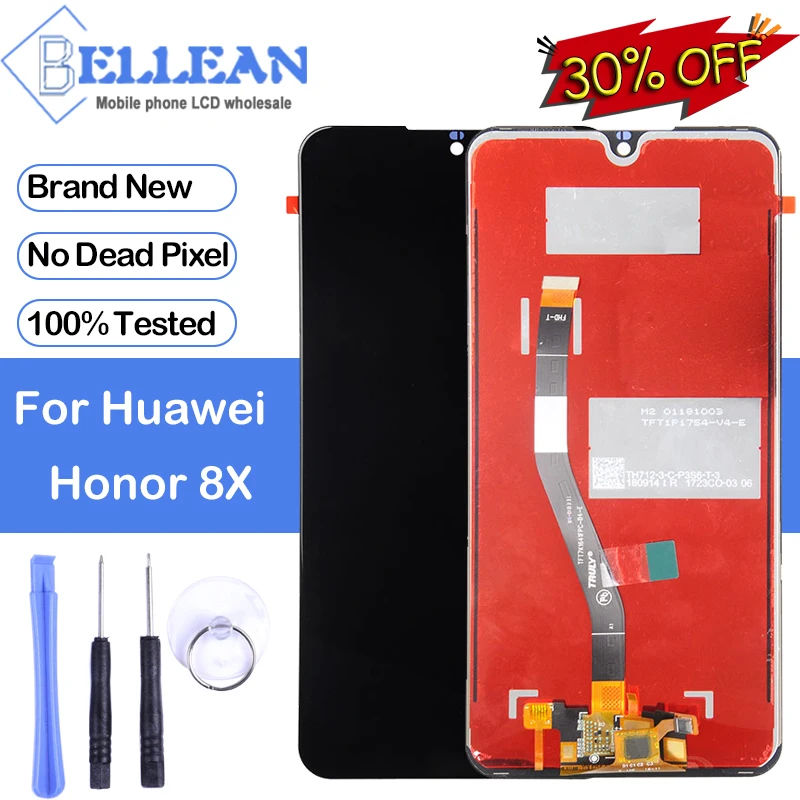 

Dinamico New 1Pcs For Honor 8X LCD JSN AL00 L22 L21 Display For Huawei Honor 8X Max LCD With Touch Screen Digitizer Assembly