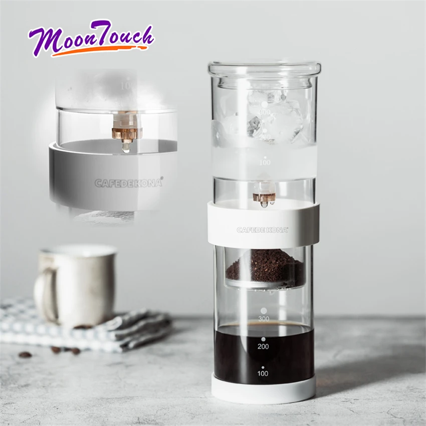 Кофейник Icedrop Бытовая кофеварка для приготовления холодного кофе|Кофейные