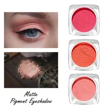 Natural Matte Eye Shadow Waterproof Palette Pigment Nude Eye shadow Makeup Beauty Make Up Cosmetic Single Color