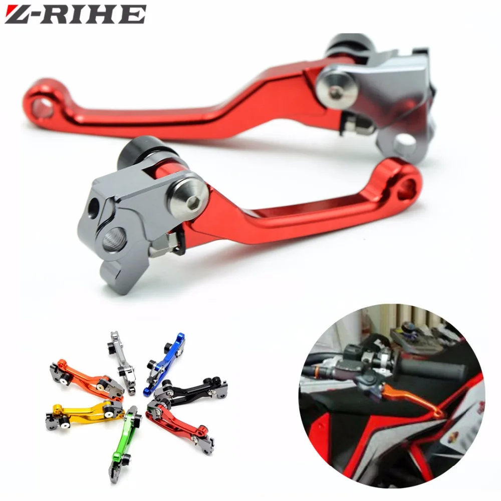 Поворотный складной рычаг тормоза сцепления CNC для honda CRF450R 2002-2016 CRF250X 04-16 CRF450X upermoto