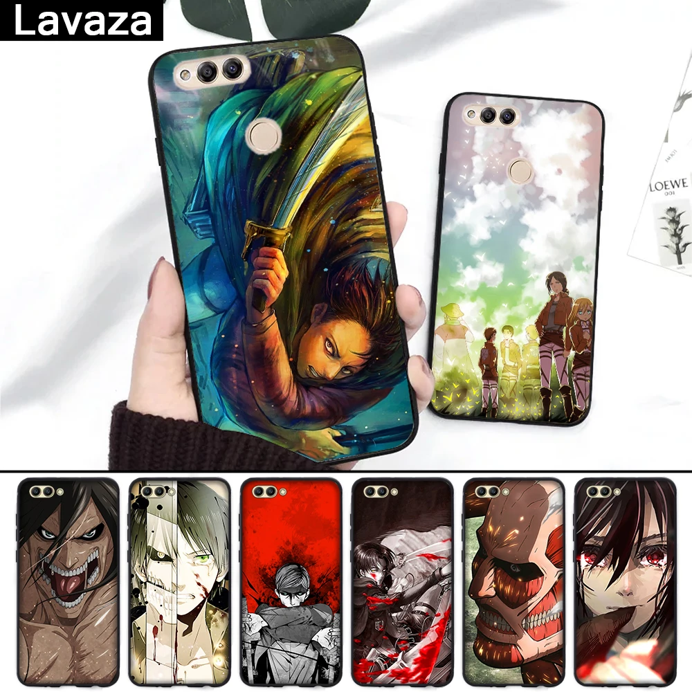 

Lavaza 135FF Attack On Titan design Silicone Case for Huawei Honor 6A 7A 3GB Pro 7X 8 Lite 8X 8C 9 Note 10