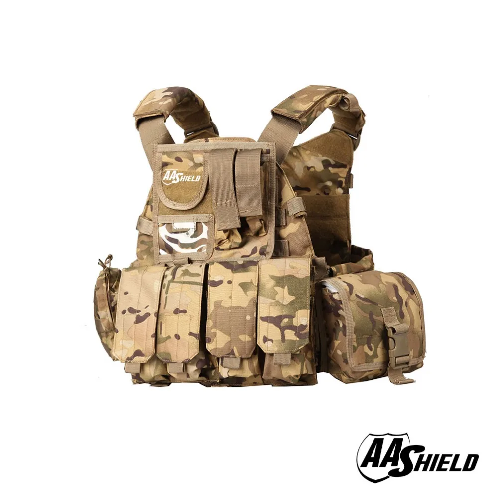 AA Shield Molle 6094 Стиль Военный тактический жилет Lvl IIIA мягкий бронированный комплект/MC