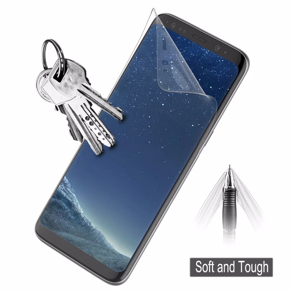 

Top Quality HD Plastic Film Protector For Samsung Galaxy S6 S7 Edge S8 Plus S8+ S9 Plus Full Screen Protector Bubble-Free Proof