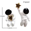 Astronaut Star Asymmetry Stud Ear Clips Personality Funny Girl Student Earrings Female Trendy Glamour Jewelry Accessories ► Photo 3/6