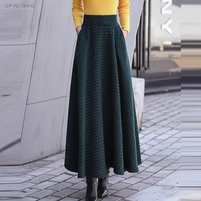 woolen maxi