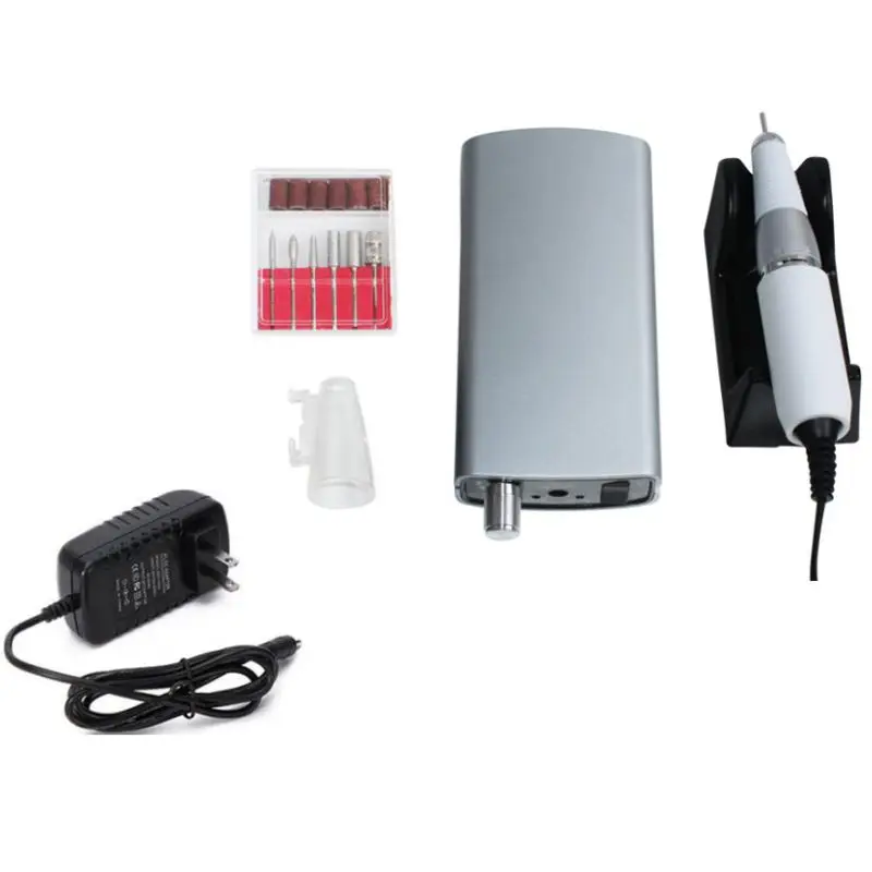 

35000 Rpm Cordless Nail File Drill Kit Electric Manicure Pedicure Nail Art Machine 18W Portable Charging Nail Polisher