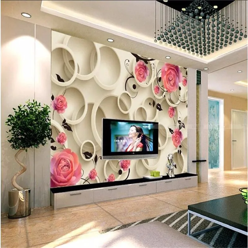 3D-photo-wallpaper-3d-Rose-circle-fantasy-floral-living-room-sofa-bedroom-backdrop-3D-large-wall (2)