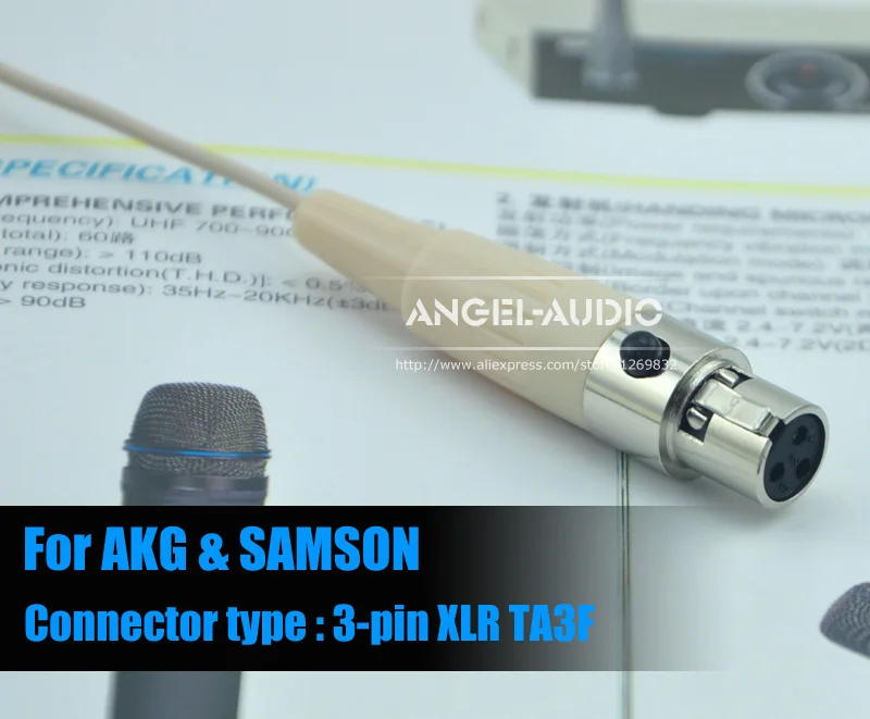 For AKG 3-pin_HS 05