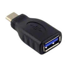 100 шт USB 3,1 C штекер к USB 3,0 A Женский адаптер переходник USB для телефона планшета и другого устройства с портом type C