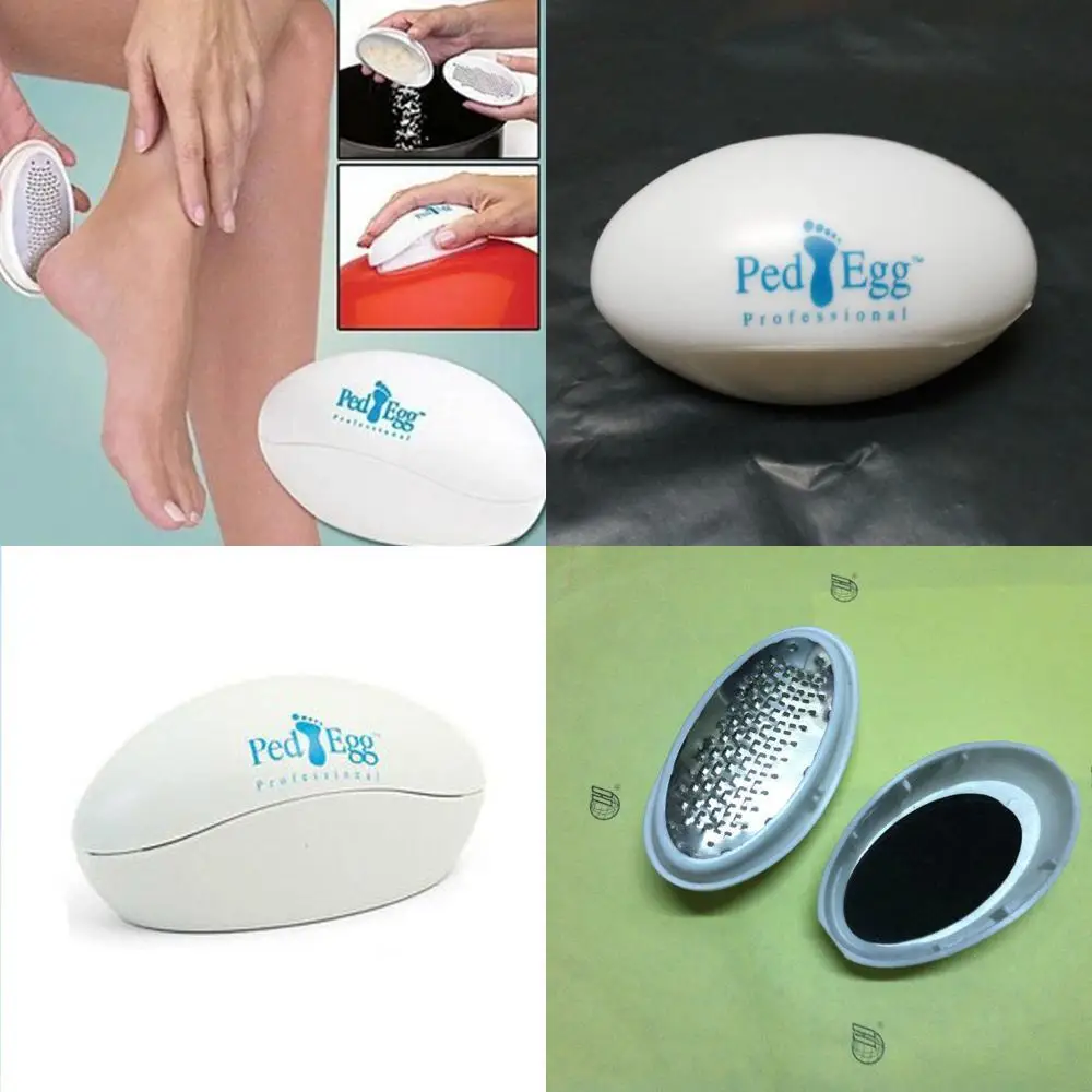 Masajeador de pies con forma de huevo, Lima para el cuidado de los pies suave y hermosa piel seca, removedor de callos, alivio del dolor, masaje para la salud Masajeador de pies con forma de huevo, Lima para el cuidado de los pies suave y hermosa piel seca, removedor de callos, alivio del dolor, masaje para la salud