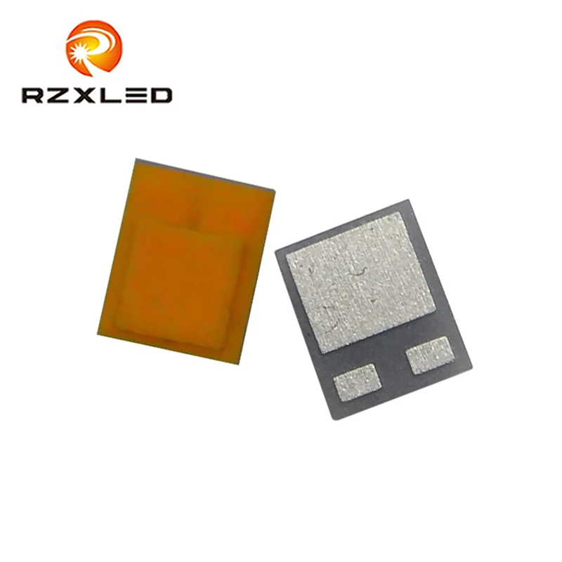 50 шт./лот светодиодный желтый чип 5 Вт 3 в amber2000K 2300K 1800K Suface Mount 2016 пакет для фар