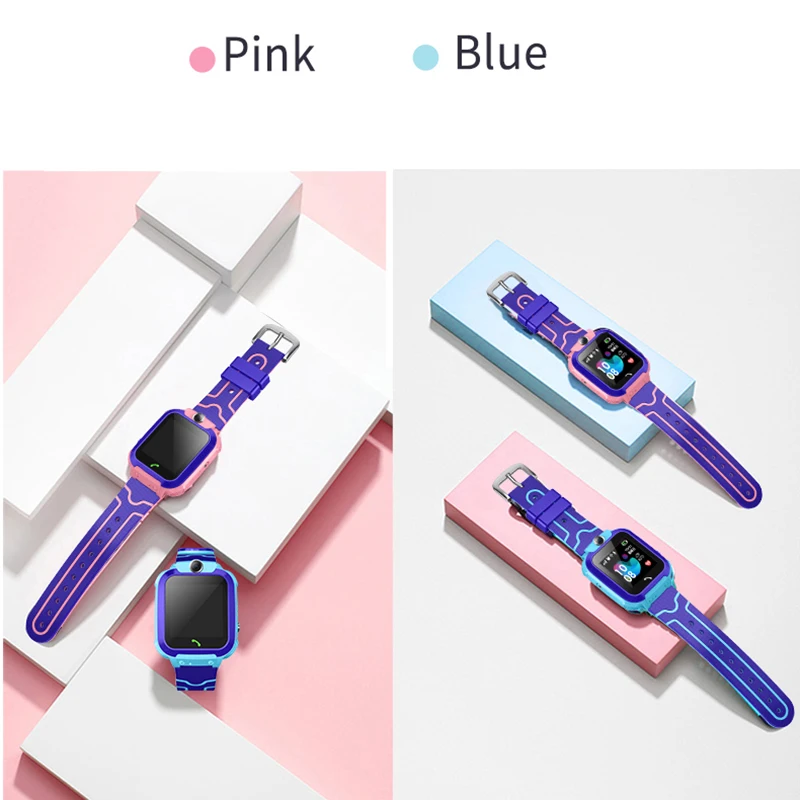 BANGWEI Kid Smart watch LBS Smartwatches Baby Watch Children SOS Call Location Finder Locator Tracker Anti Lost Monitor Kid Gift