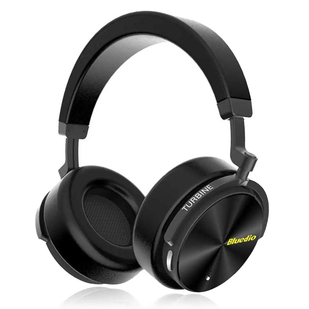 

New Bluedio T5 Active Noise Cancelling Wireless Bluetooth Headphones Portable Headset with microphone for phones and music