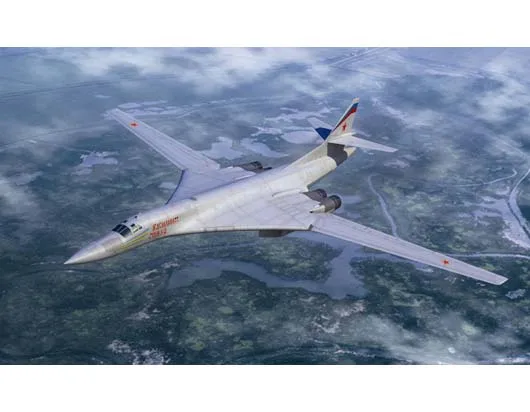 

TRUMPETER Model 03906 1/144 Scale Airplane Tu-160 BlackJack Bomer Assembly Model Building Scale Airplane Model Kits