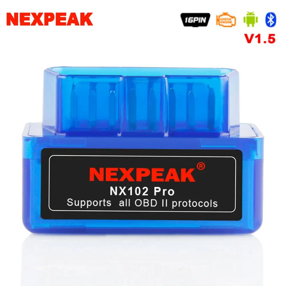 

2019 OBD2 ELM327 Bluetooth V1.5 Auto Code Reader Adapter ELM 327 1.5 Android Torque Diagnostic Scanner ODB2 for Car Diagnostics