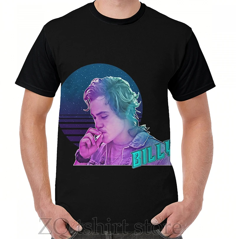 

Billy - Stranger Things Graphic T-Shirt men tops tee women t shirt men funny print O-neck Short Sleeve tshirts