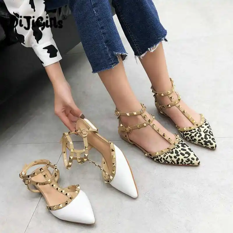 sandalias planas de vestir