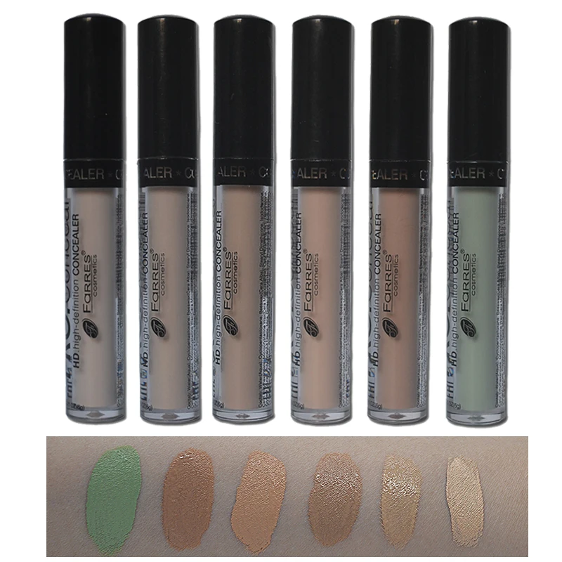 

Farres Liquid Concealer Base Moisturizer Corretivo Green Liquido Foundation Cream Makeup Face Cover Concealer Corrector Primer