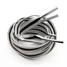 1 пара 120 см, светоотражающие ботинок бегуна шнурки безопасности люминесцентный светящийся шнурки для обуви унисекс парусиновая обувь шнурки оптом