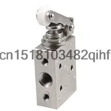 Серебряный тон сплава 2 Позиция 5 Путь ролика рычаг Механический клапан