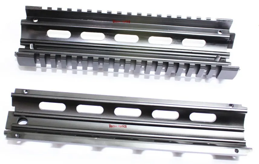 Vector Optics RIS две части средний наконечник 20 мм Вивер Пикатинни Quad Rail Mount System 8 5 дюйма