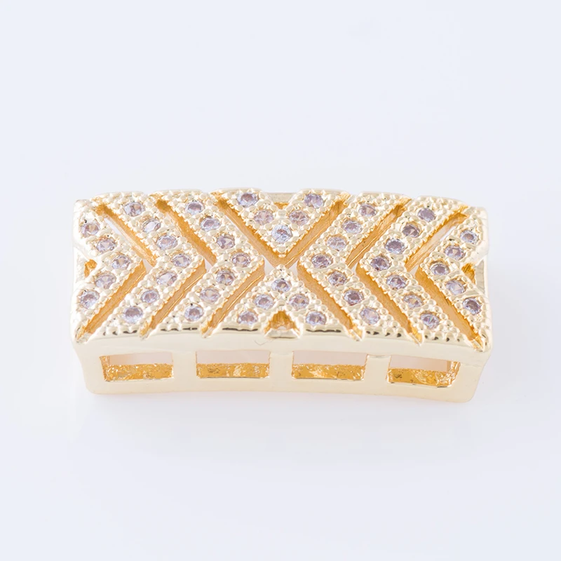 5 шт. Бесплатная доставка Сияющий Циркон квадратное Изготовление Diy микро