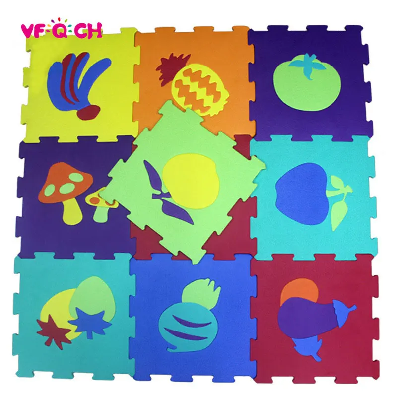 10 Pcs Tapete de Espuma EVA esteira Do Jogo Do Bebê Brinquedos do Miúdo
