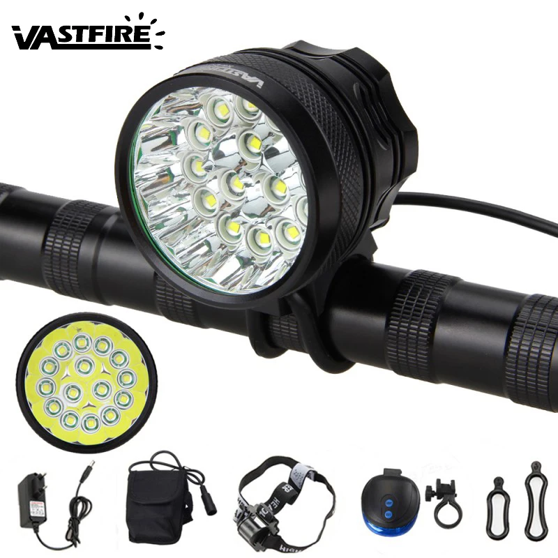 Фонарь велосипедный яркий из алюминиевого сплава 20000 лм 3 режима|t6 led bike light|bike lightled