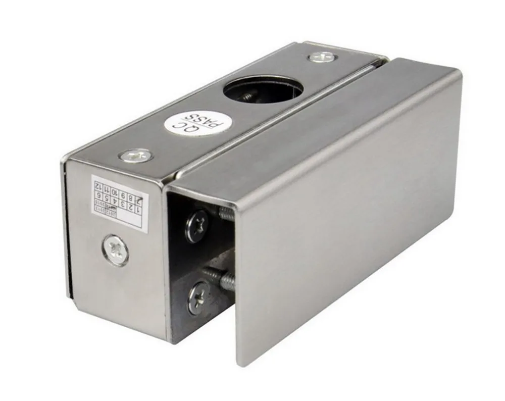 Q235A Door Clamp For Glass Door Work Together With Electric Drop Bolt