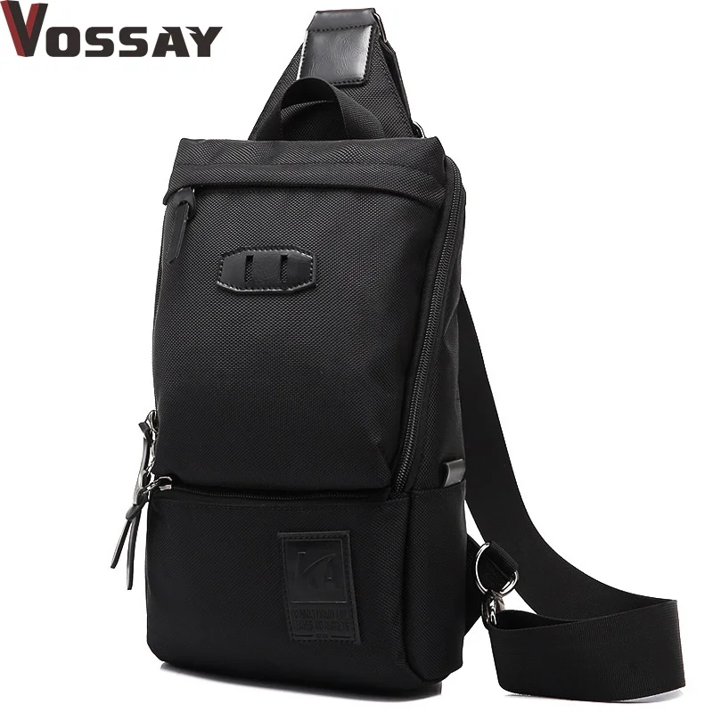 2016 New Korean Style Men Waterproof Crossbody Sling Bag Male Handbag
