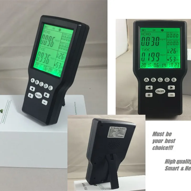 

Free shipping Indoor Air Safety Monitoring Tvoc/formaldehyde Gas Detector from OHMEKA