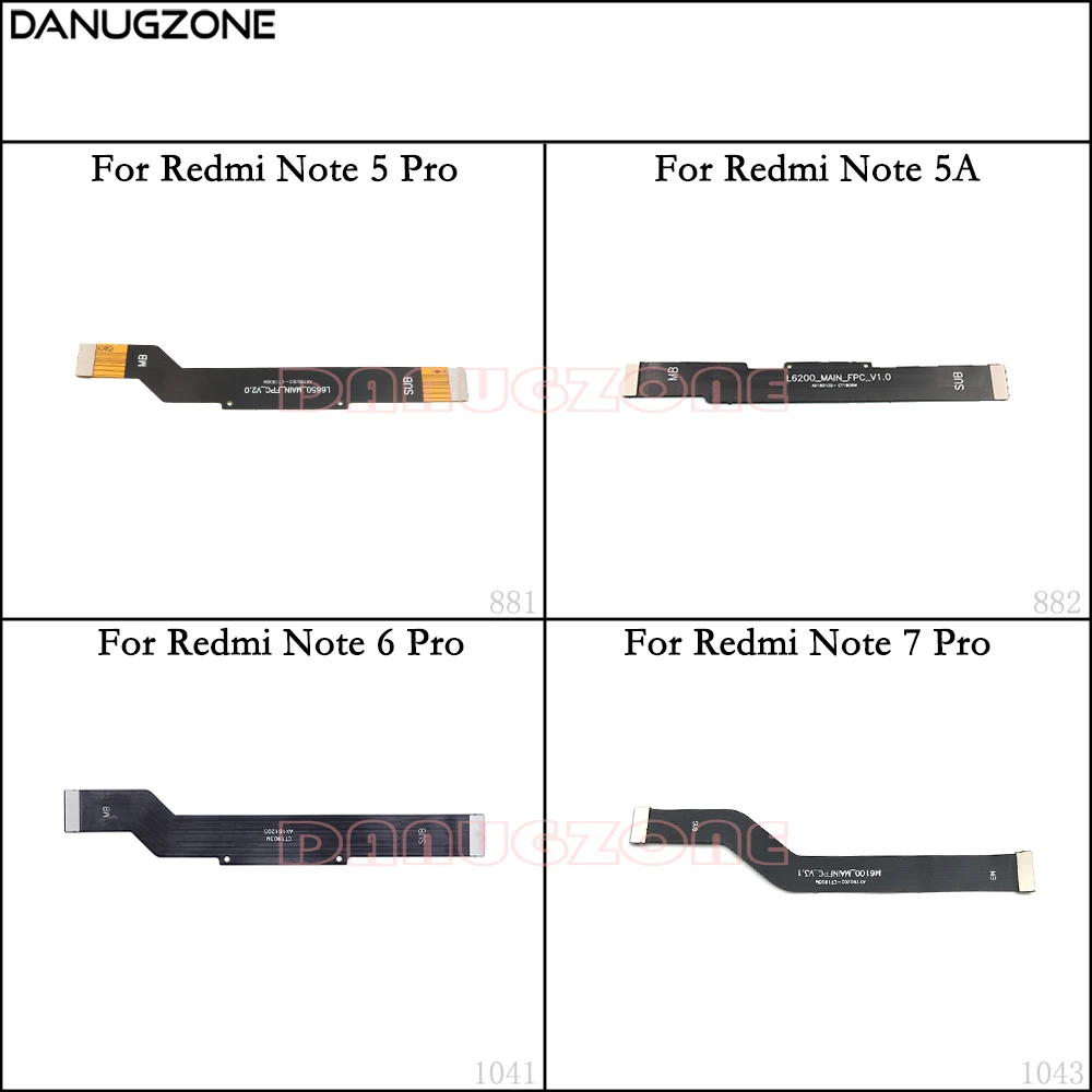 

LCD Display Main Board Cable Motherboard Flex Ribbon Cable For Xiaomi Redmi NOTE 5 PRO / Redmi Note 5A / Redmi NOTE 6 Pro 7