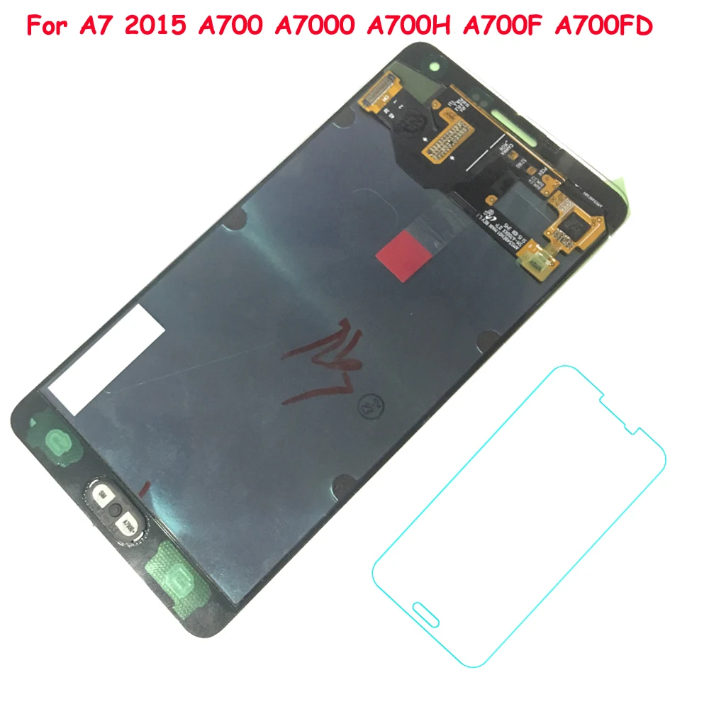 

FIX2SAILING 100% Tested Working AMOLED LCD Display Touch Screen Assembly For Samsung Galaxy A7 2015 A700 A7000 A700H A700F A700F