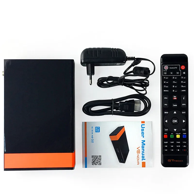 1 комплект спутниковый ТВ приемник Gtmedia V8 Nova HD 1080P DVB S2 декодер встроенный WIFI