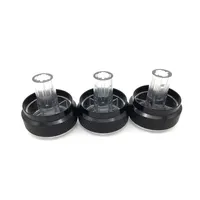 For Nissan Qashqai 2012 Aluminum Alloy Air Conditioning Knob 3pcs/set AC Knob Heat Control Switch Button Knob Car Styling 1