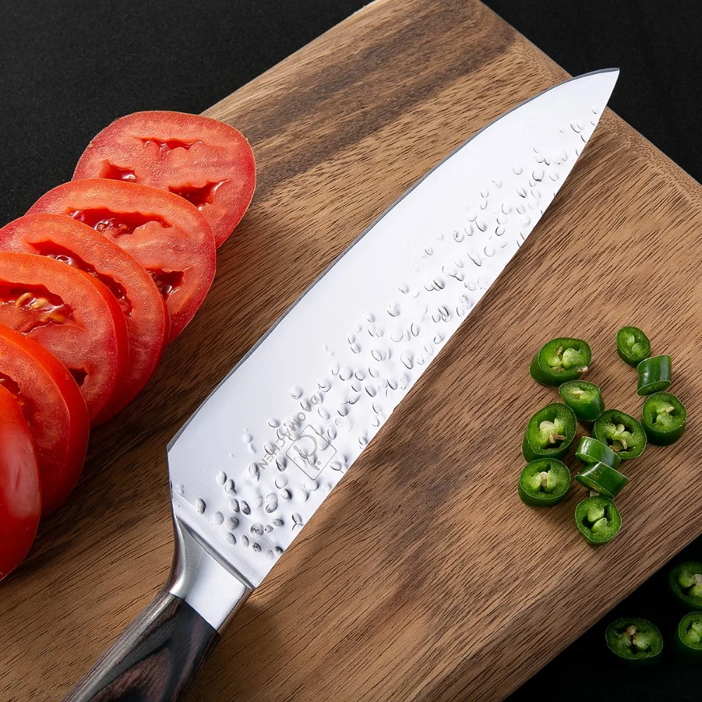 DAOMAOCHEN кухонные ножи для нарезки 7 дюймов высокое качество стальной нож шеф повара