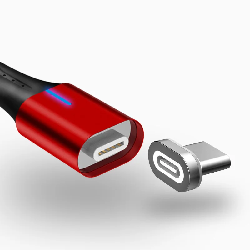 

CatXaa Magnetic USB Cable Type C Micro Usb Data Magnet Cable 3A Fast Charger Adapter for Huawei Samsung Power Bank