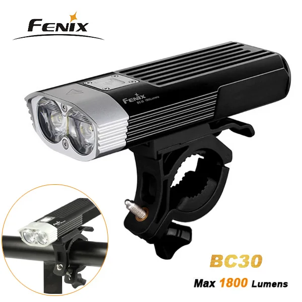

Free Shipping Fenix BC30 Cree XM-L2 T6 Neutral White LEDs 1800 lumens Ultra-high Intensity Bike Light Search Torch Flashlight