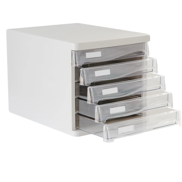 File Cabinet Office Five Transpa Plastic Drawer Storage Desktop File Cabinet Office Five Transpa Plastic Drawer Storage Desktop 4 Paper Products