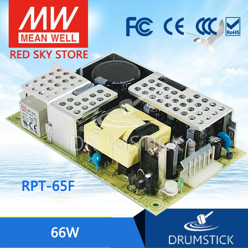 

MEAN WELL RPT-65F meanwell RPT-65 66W Isolated Dual Output with PFC Function PCB type