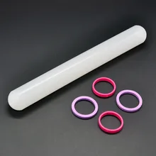 Пищевой пластик Регулируемая Скалка антипригарная помадка торт тесто ролик Аксессуары для выпечки Кухонные инструменты