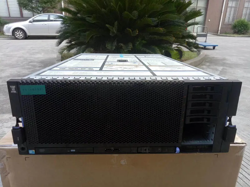 X3850 X5 б/у сервер 4U монтируемый в стойку 4 way 7143 7145 Материнские платы barebone