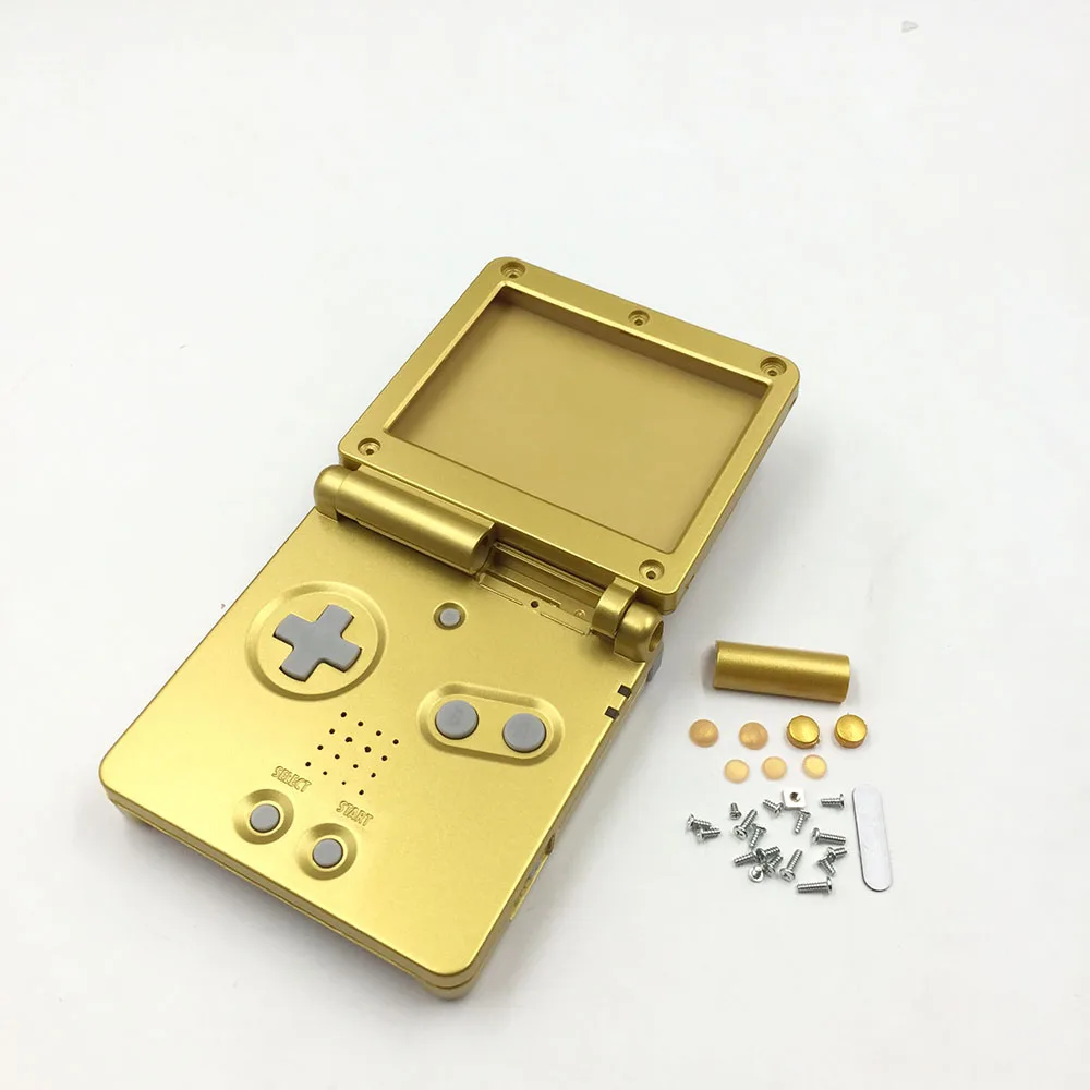 Золотой пластиковый чехол для GBA SP Majora's Mask limited edition