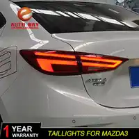 Car Styling case for Mazda3 Axela 2014-2017 taillights Mazda 3 M3 TAIL Lights LED Tail Light LED Rear Lamp Certa taillight
