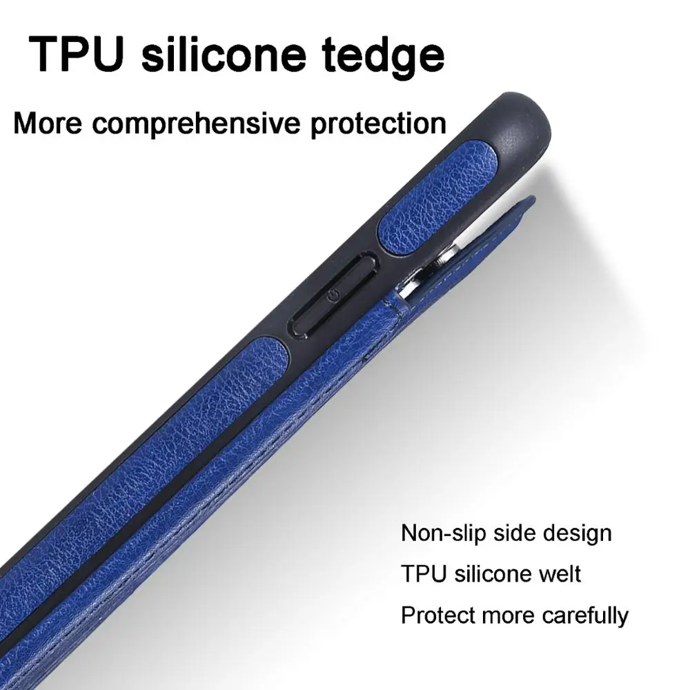 Чехол для iPhone 7 6s 8 Plus чехлы с 3D отделением карт кожаный чехол силиконовый тонкий X