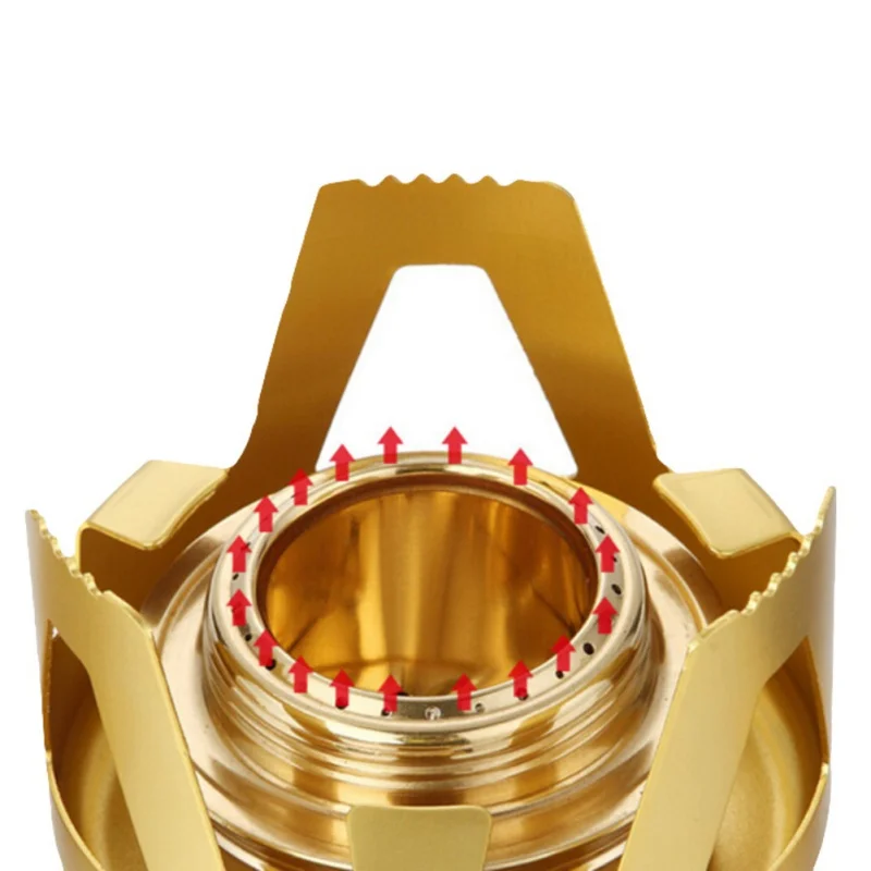 Мини Портативный спиртовой печи уличный Рюкзак Пешие Прогулки спиртовые горелки печь для Походное Снаряжение